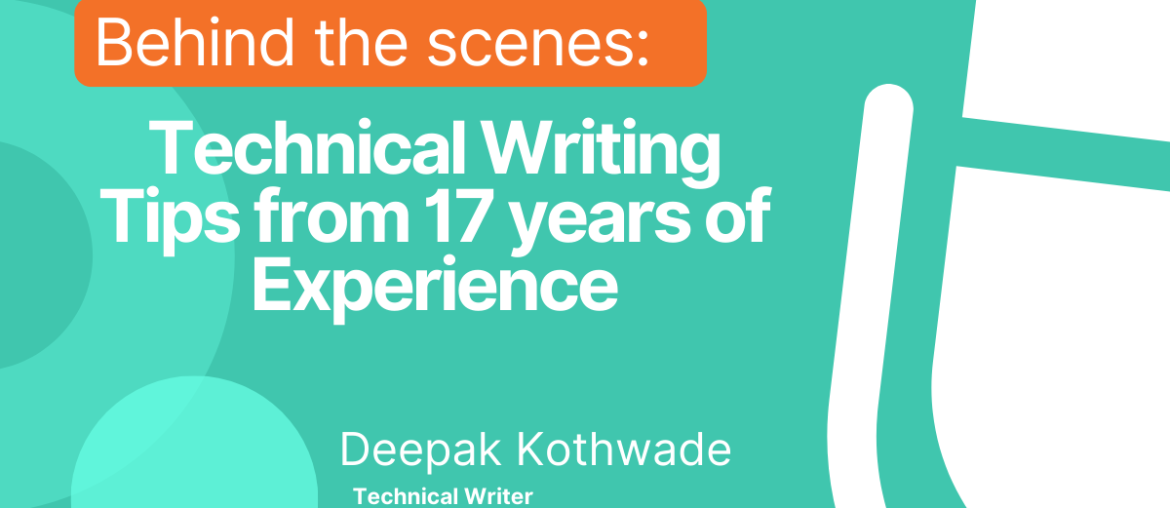 Technical writing Tips from 17 years of experience